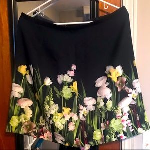 Victoria Beckham for Target floral skirt